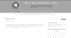 Desktop Screenshot of newcreationmartialarts.com